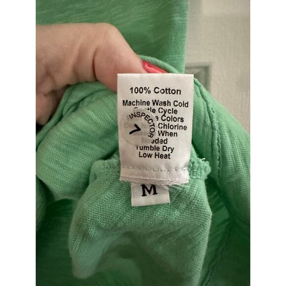 WILT Mint Green V-Neck Boyfriend Tee T-Shirt Cotton Soft - Sz Medium - NWT - Picture 4 of 4